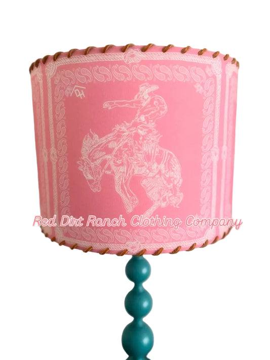 Bandana Bronc Pink Lampshade