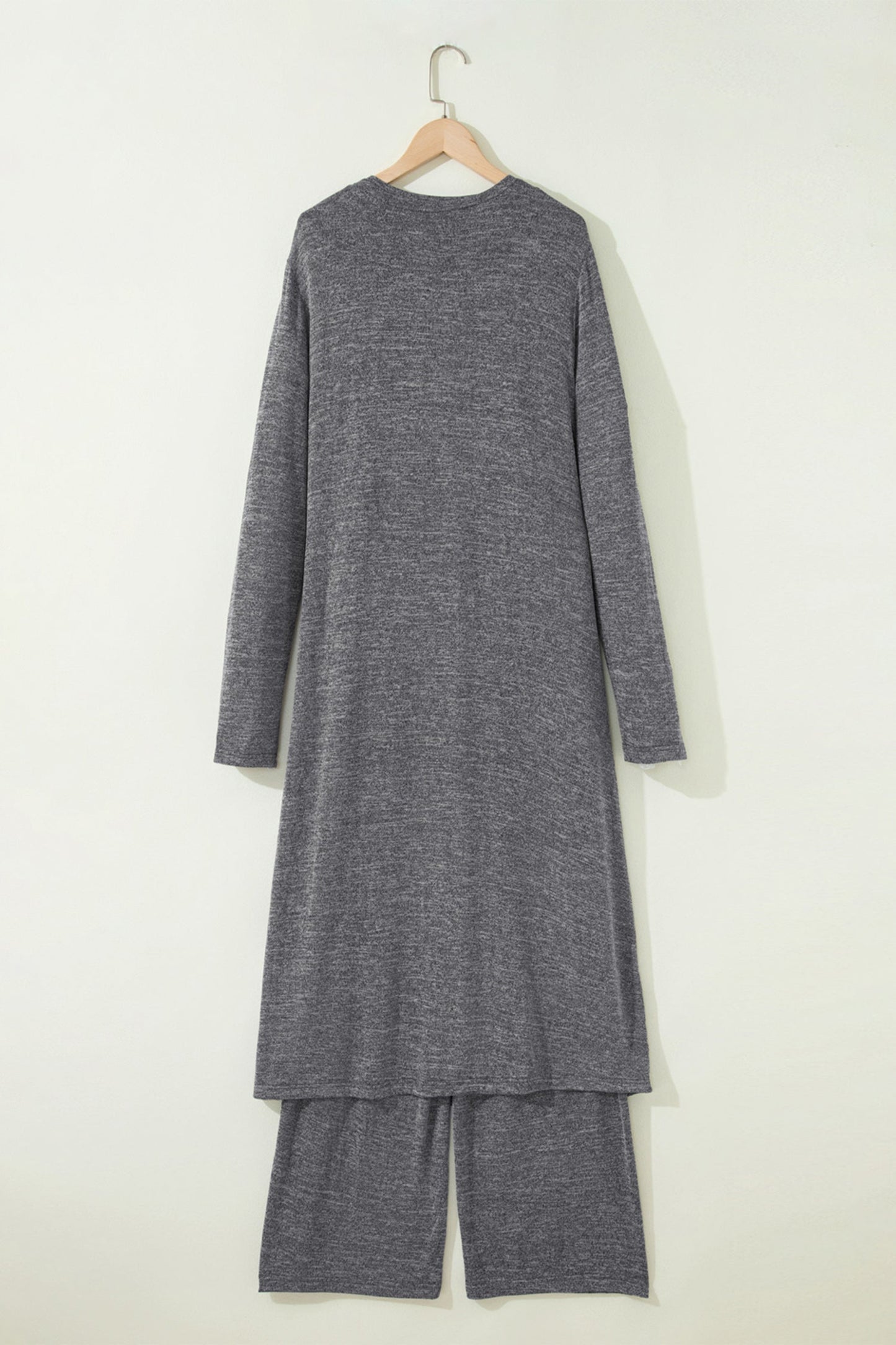 Duster Cardigan T-Shirt & Pants Lounge Set