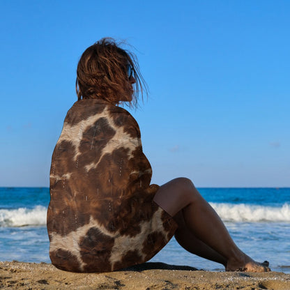 Cowhide Beach Towel