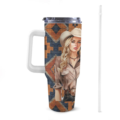 Blamorhea Cowgirl 40 oz Tumbler