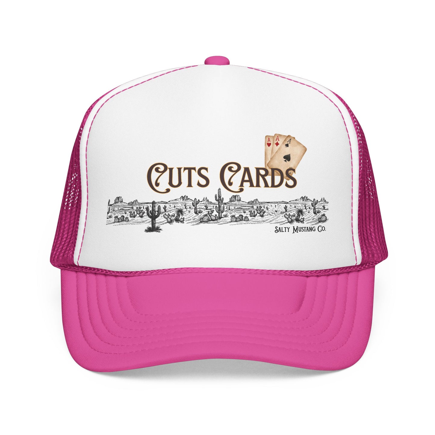 Cuts Cards Foam Trucker Hat