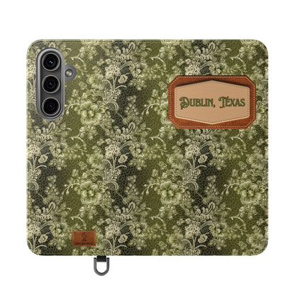 Dublin, Texas Lucky Lace Phone Flip Case Wallet (Samsung & iPhone)