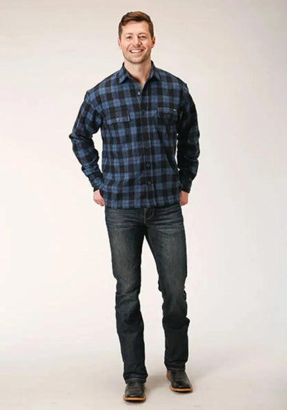 Tin Haul Skyline Plaid - Men's Shirt Jacket
