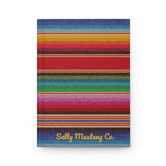 Serape Salty Mustang Co. Hardcover Journal Matte