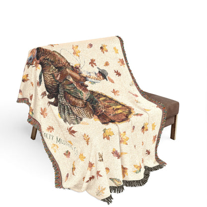 Turkey Puncher Woven Blanket