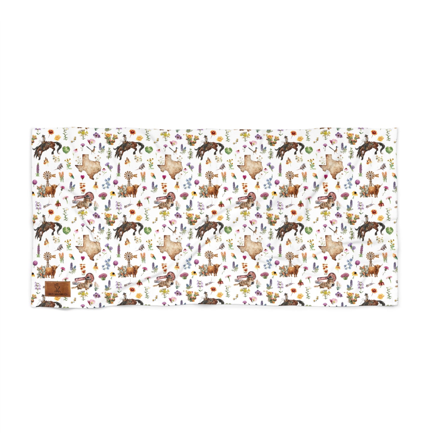 Springtime In Texas Beach Towel