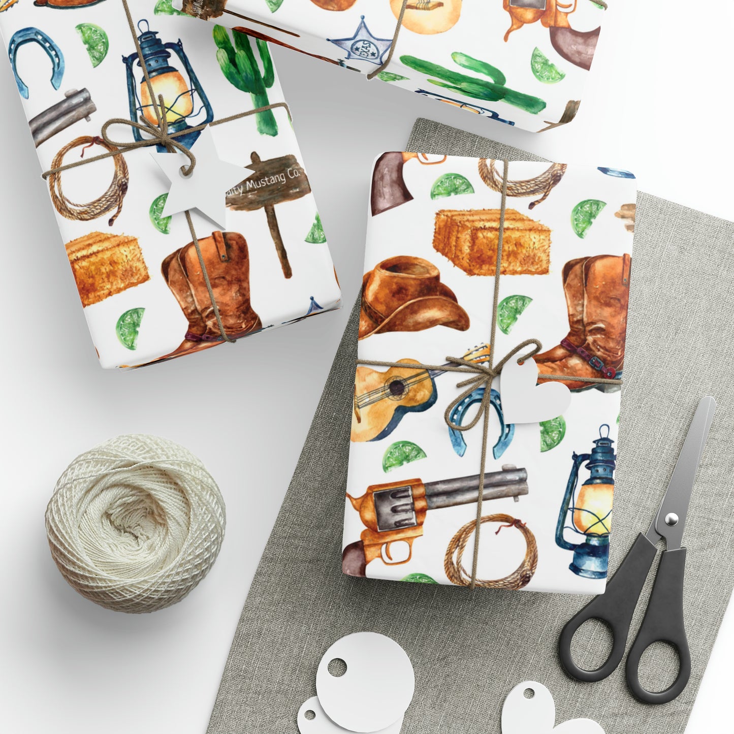 Out West Wrangler Wrapping Papers