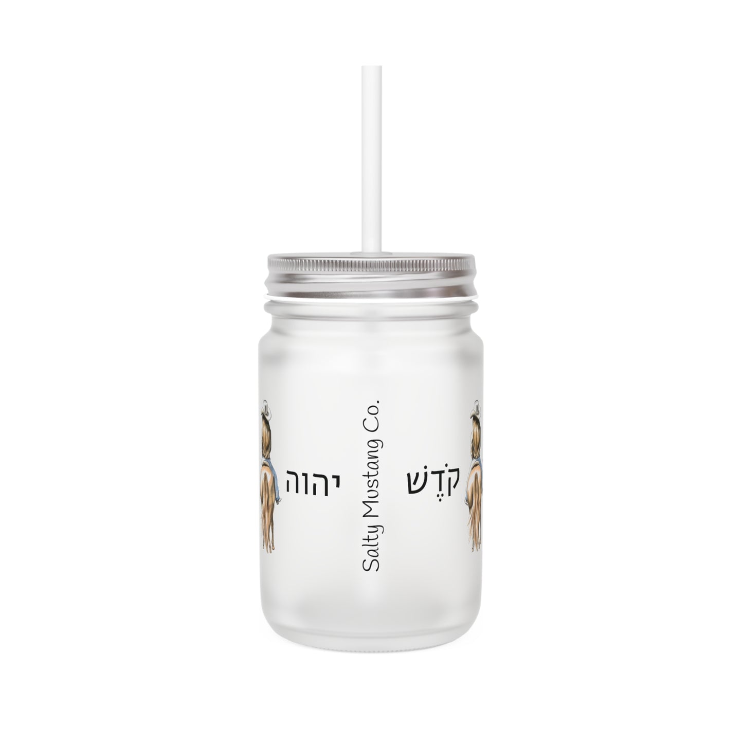 Kodesh Cowgirl Mason Jar