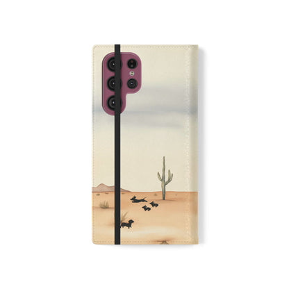 Salty Mustang Co. Lady Puncher Flip Wallet Phone Case (Samsung & iPhone)