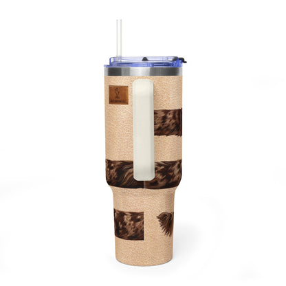 Andouille Wrap Get A-Long Little Doggie Vacuum Thermal Tumbler, 40oz