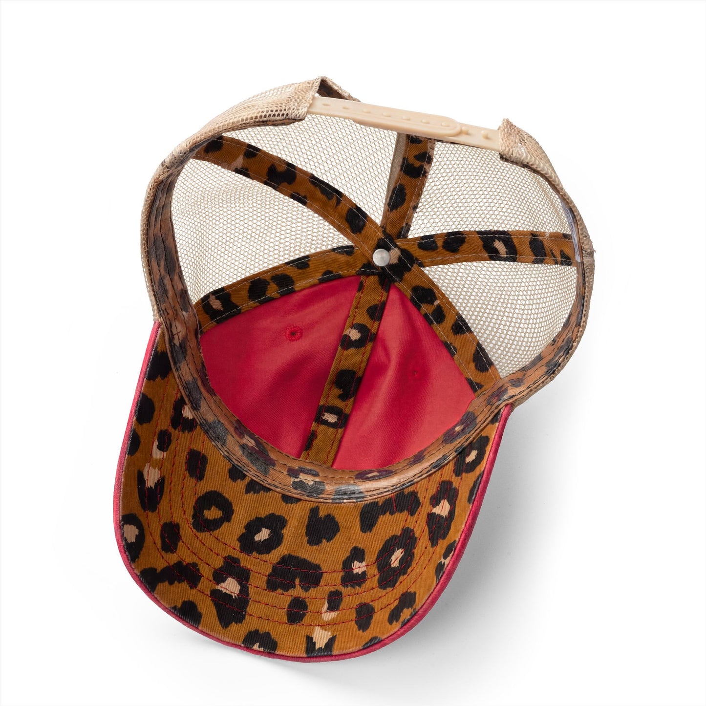 Women's Washed Mesh-Back Cap Embroidered Brand