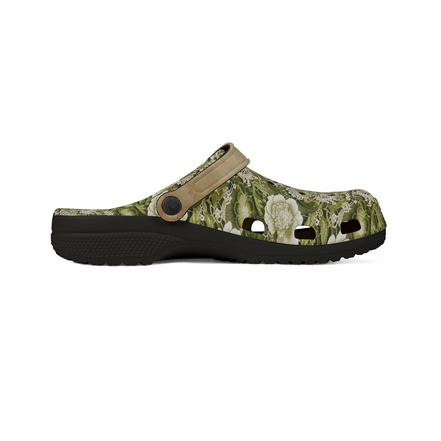 Dublin, Texas Green Lace Salty Clogs (Adult)