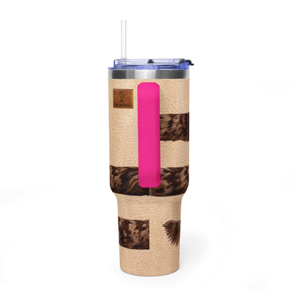 Andouille Wrap Get A-Long Little Doggie Vacuum Thermal Tumbler, 40oz