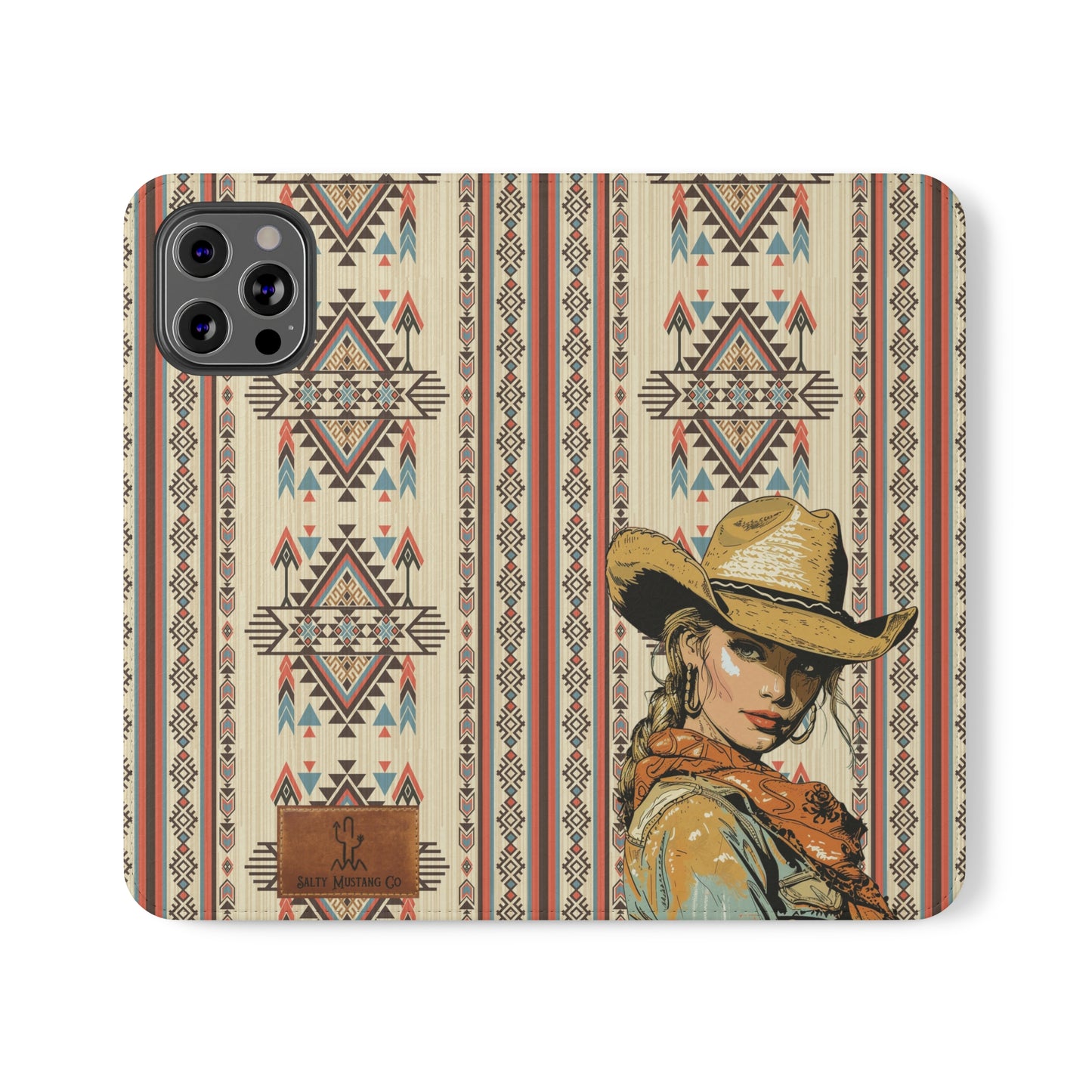 Pretty & Punchy Phone Flip Case (Samsung AND iPhone)