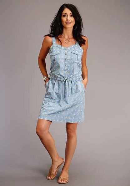 Stetson Schiffli Tencel (Blue) - Women's Skirt