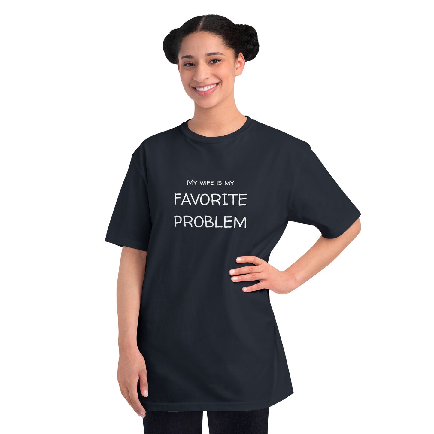 My Wife Is My Favorite Problem Organic Unisex Classic T-Shirt