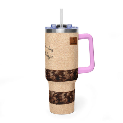 Andouille Wrap Get A-Long Little Doggie Vacuum Thermal Tumbler, 40oz