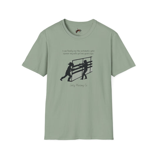 Automatic Gate Opener (For Husband) Softstyle T-Shirt