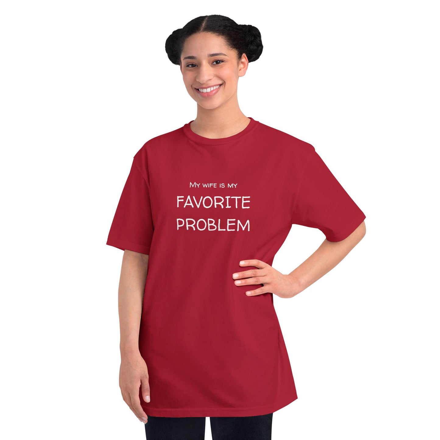 My Wife Is My Favorite Problem Organic Unisex Classic T-Shirt