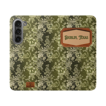 Dublin, Texas Lucky Lace Phone Flip Case Wallet (Samsung & iPhone)