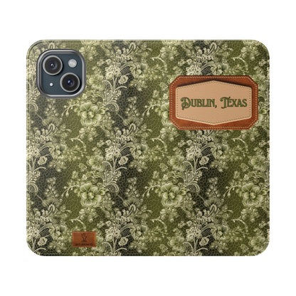 Dublin, Texas Lucky Lace Phone Flip Case Wallet (Samsung & iPhone)