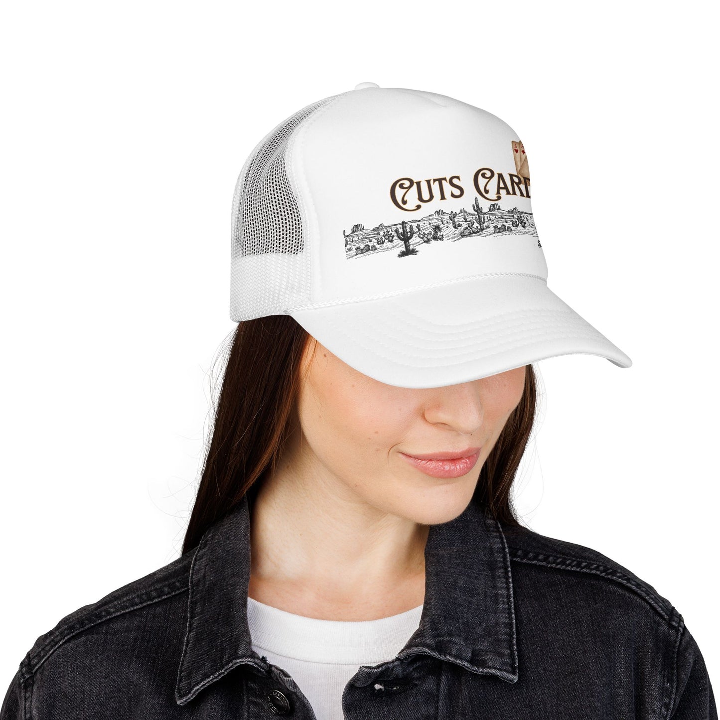 Cuts Cards Foam Trucker Hat