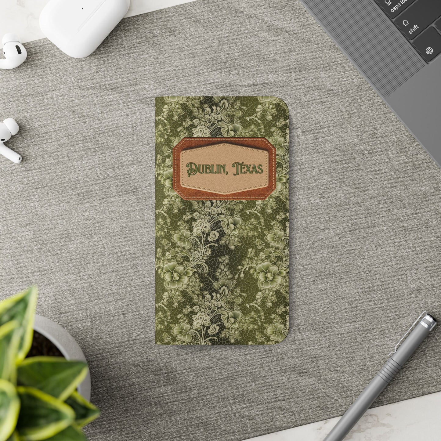 Dublin, Texas Lucky Lace Phone Flip Case Wallet (Samsung & iPhone)