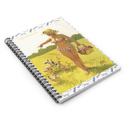 Get On Back To The House "Hilda" Spiral Notebook - Ruled Line