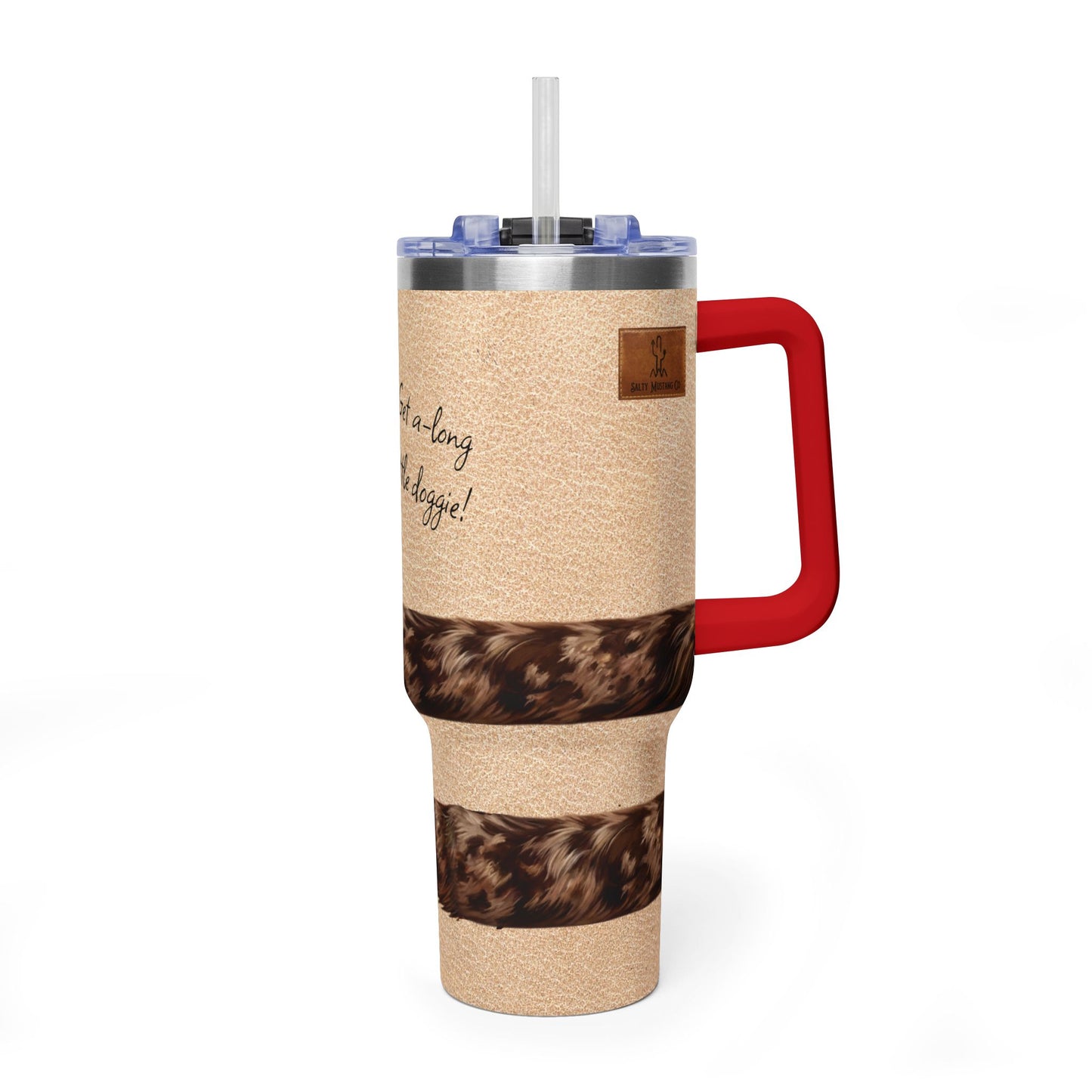Andouille Wrap Get A-Long Little Doggie Vacuum Thermal Tumbler, 40oz