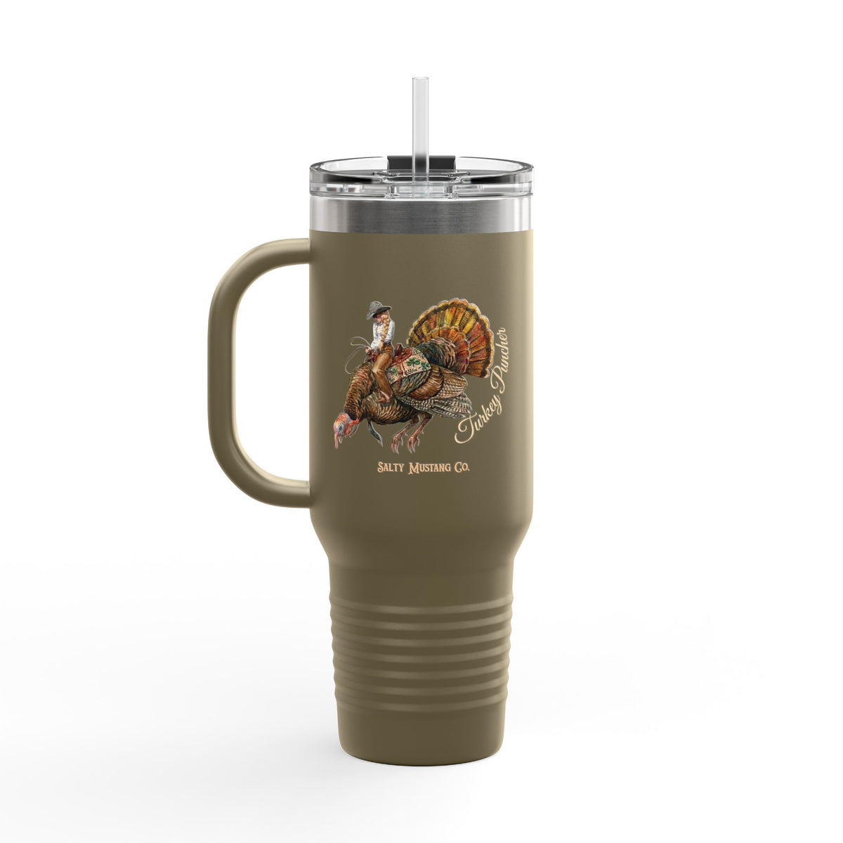 Turkey Puncher Insulated Tumbler, 40oz