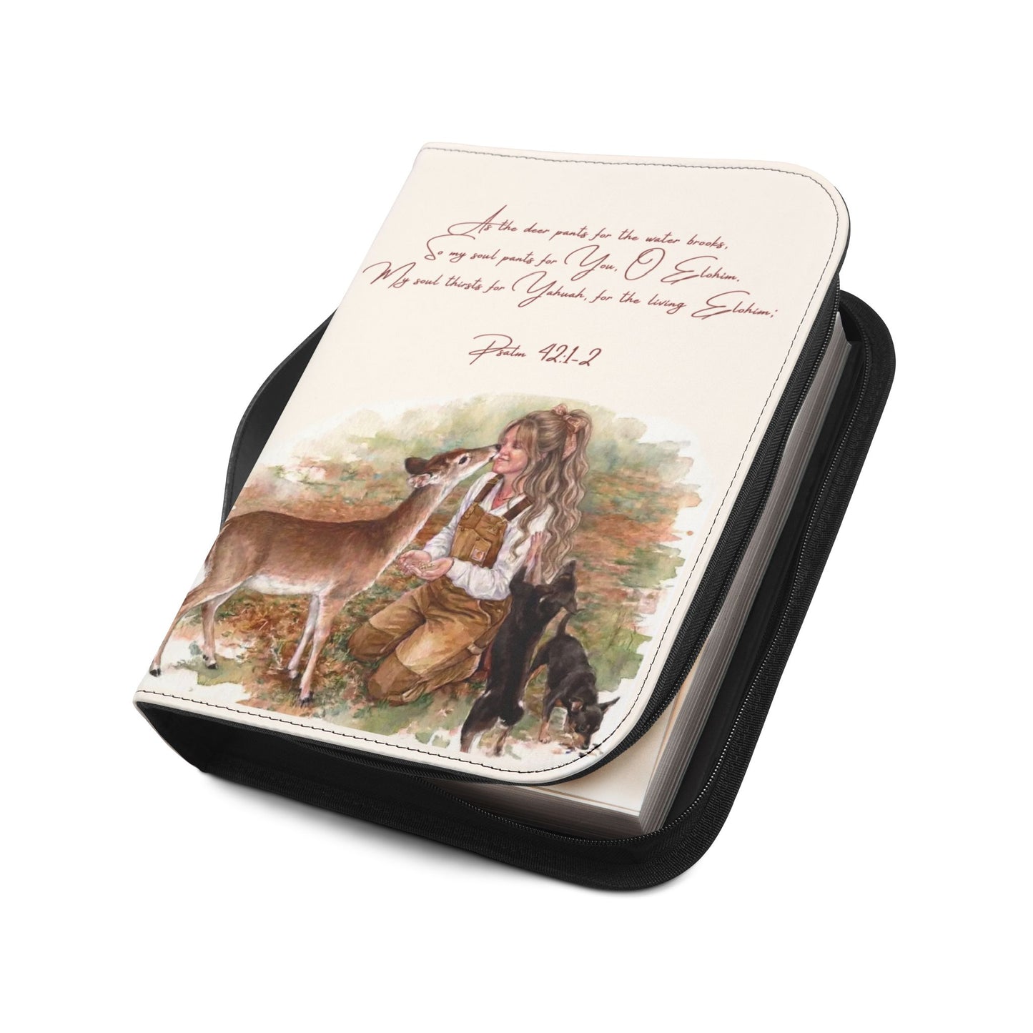 As The Deer Pants For The Water Bible Cover