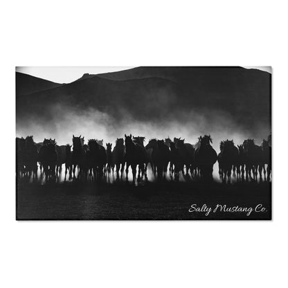 Wild Horses Area Rug