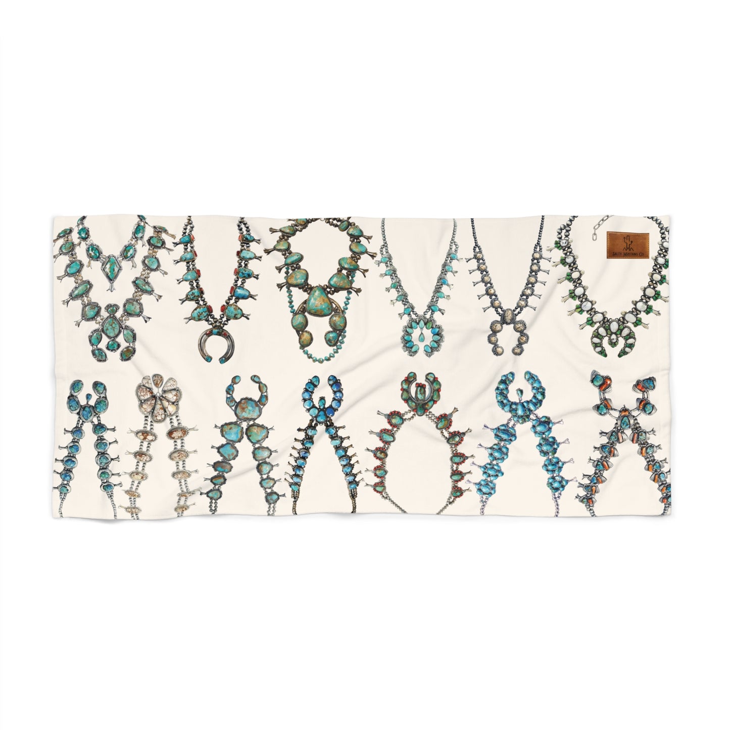 Squash Blossom Beach Towel