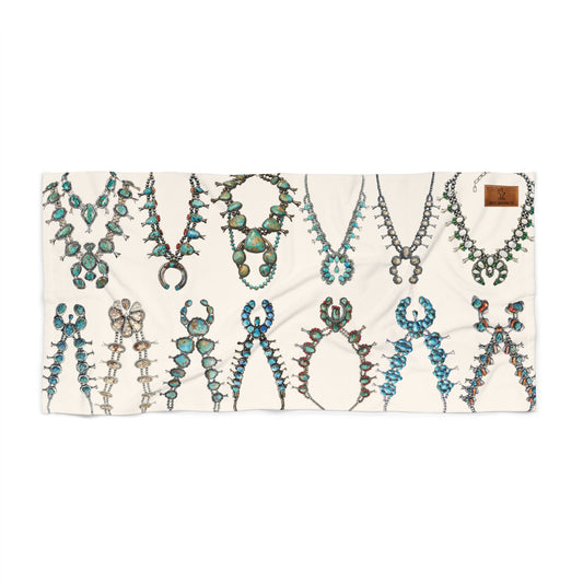 Squash Blossom Beach Towel