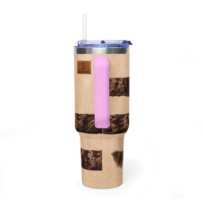 Andouille Wrap Get A-Long Little Doggie Vacuum Thermal Tumbler, 40oz