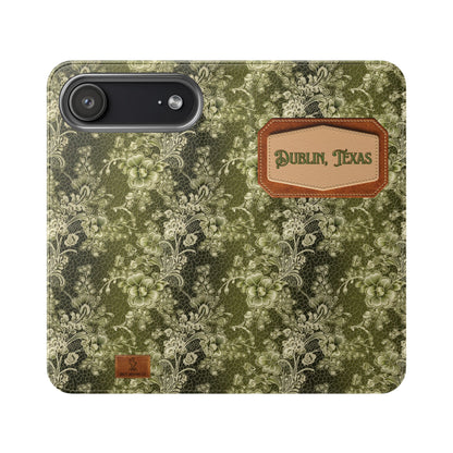 Dublin, Texas Lucky Lace Phone Flip Case Wallet (Samsung & iPhone)