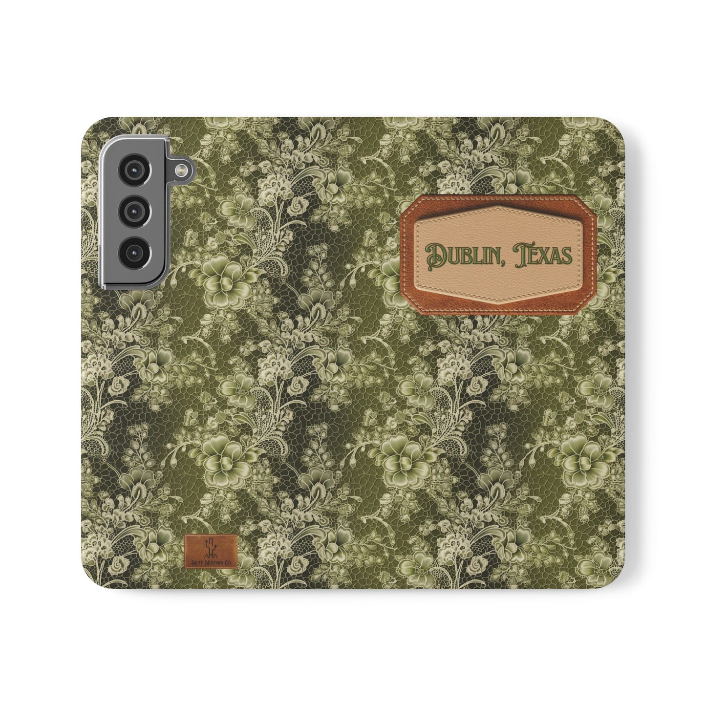 Dublin, Texas Lucky Lace Phone Flip Case Wallet (Samsung & iPhone)