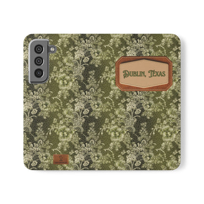 Dublin, Texas Lucky Lace Phone Flip Case Wallet (Samsung & iPhone)