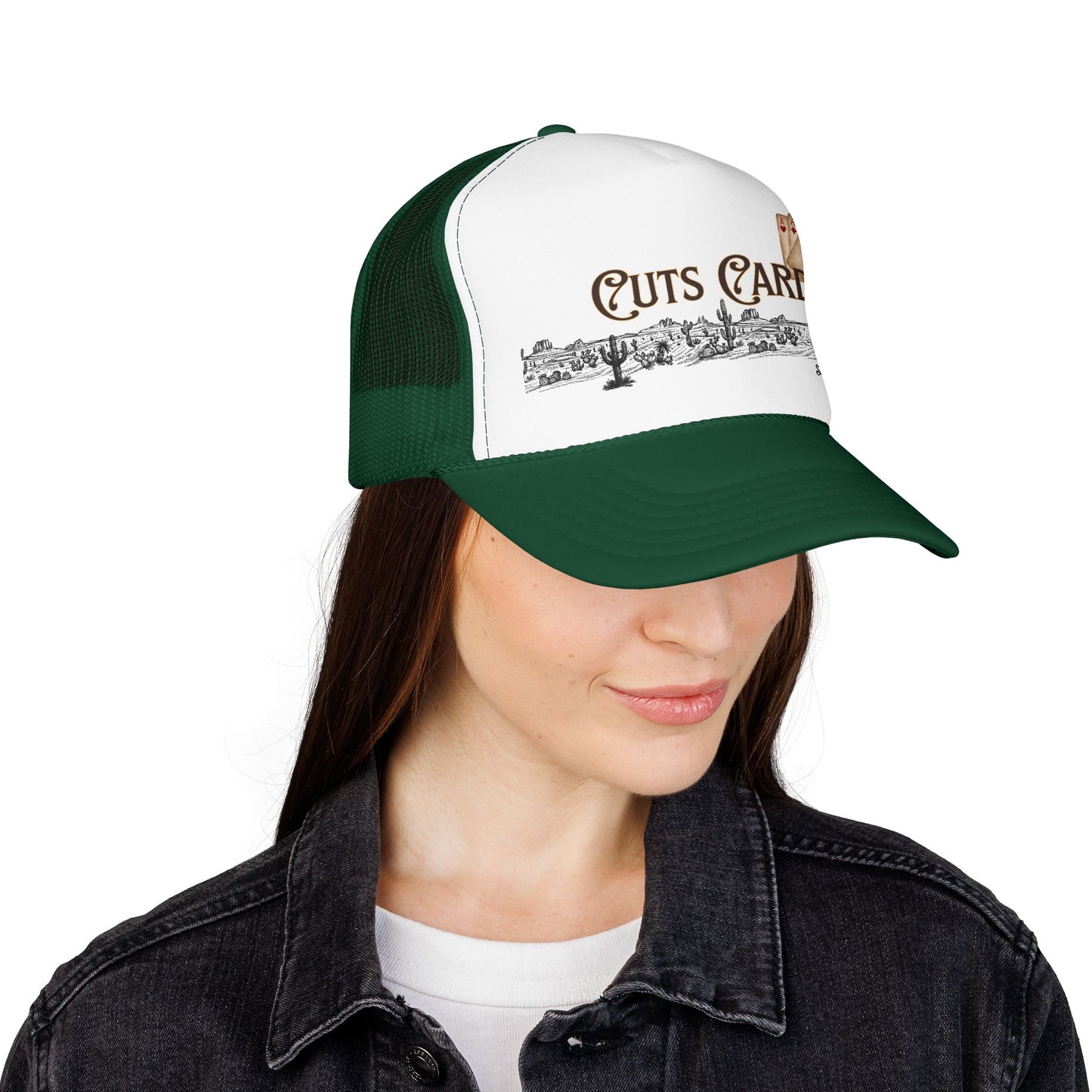 Cuts Cards Foam Trucker Hat