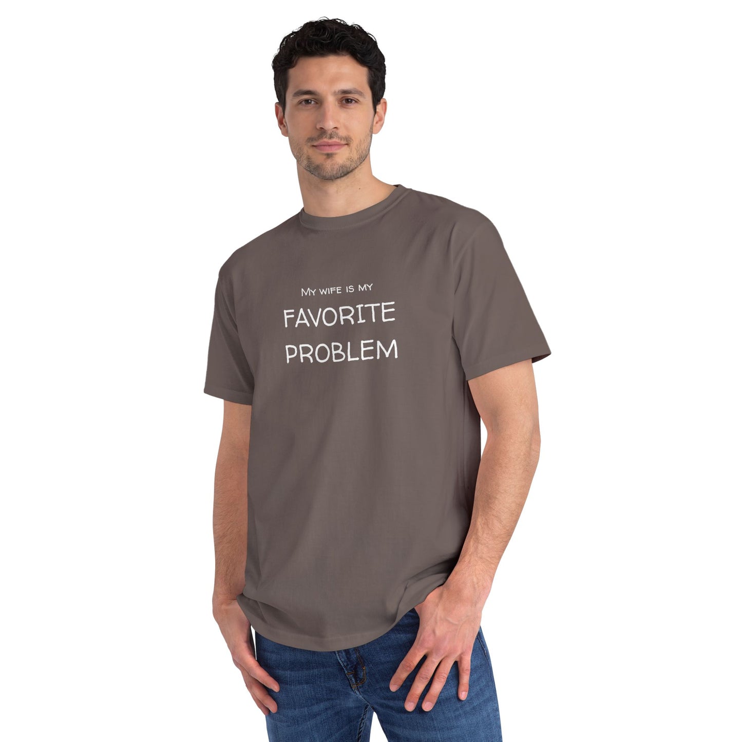 My Wife Is My Favorite Problem Organic Unisex Classic T-Shirt