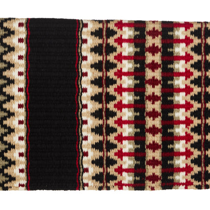 1313AA-46 Double Arrow 40X34 New Zealand Wool Saddle Blanket