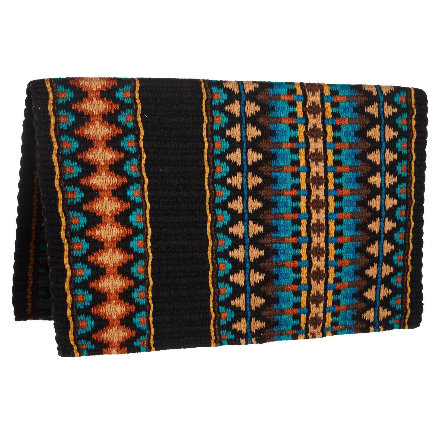 1313AA-63 Double Arrow 40X34 New Zealand Wool Saddle Blanket