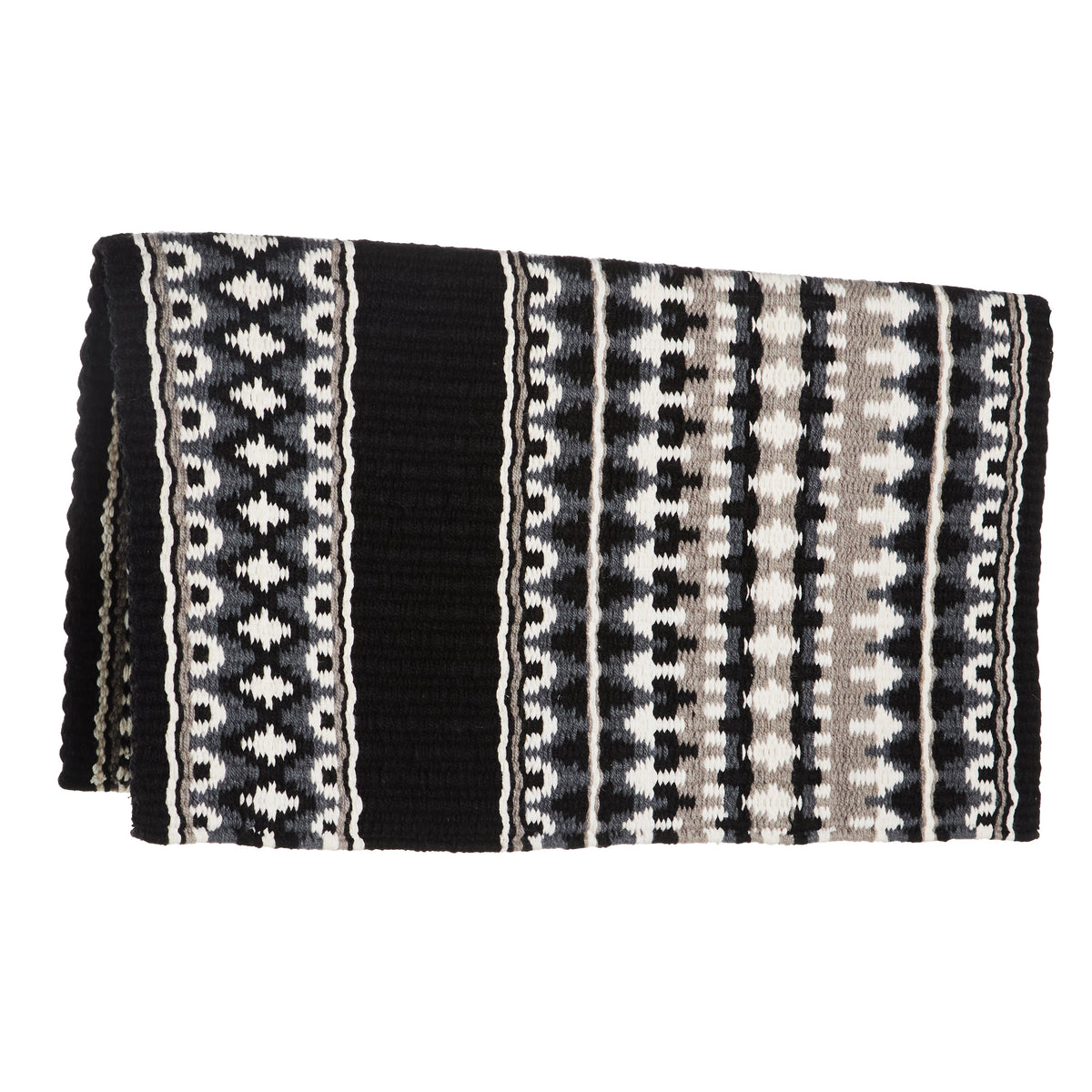 1313AA-84 Double Arrow 40X34 New Zealand Wool Saddle Blanket