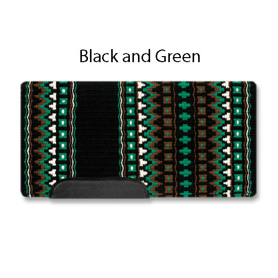 1313DOM-40 Domino 40X34 New Zealand Wool Saddle Blanket