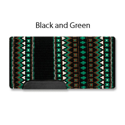 1313DOM-40 Domino 40X34 New Zealand Wool Saddle Blanket
