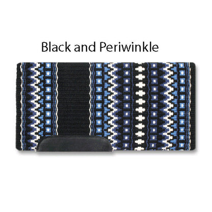 1313DOM-40 Domino 40X34 New Zealand Wool Saddle Blanket