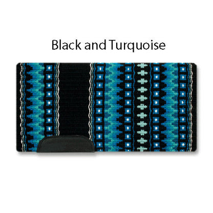 1313DOM-40 Domino 40X34 New Zealand Wool Saddle Blanket