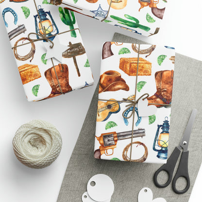 Out West Wrangler Wrapping Papers