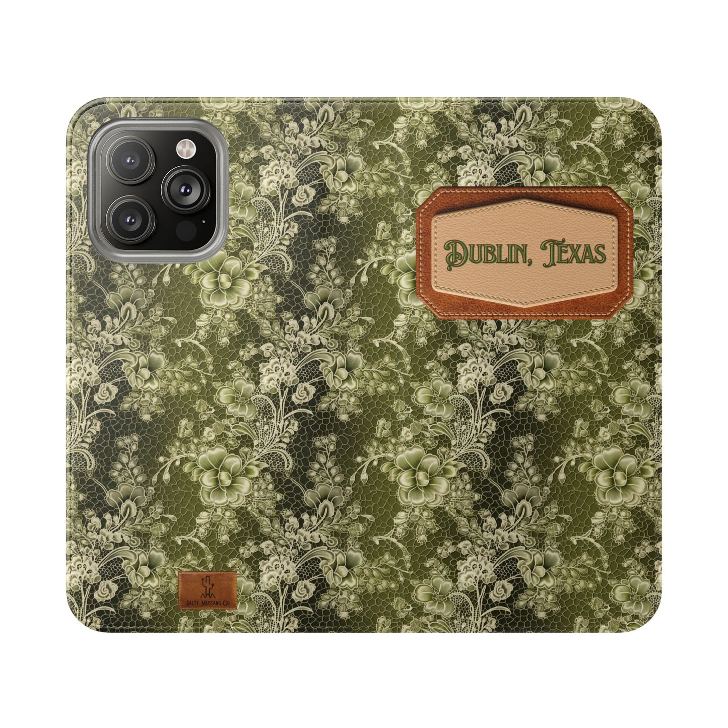 Dublin, Texas Lucky Lace Phone Flip Case Wallet (Samsung & iPhone)