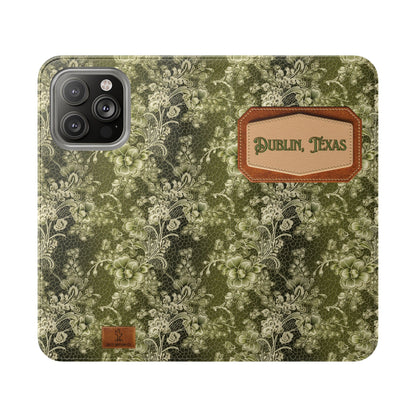 Dublin, Texas Lucky Lace Phone Flip Case Wallet (Samsung & iPhone)